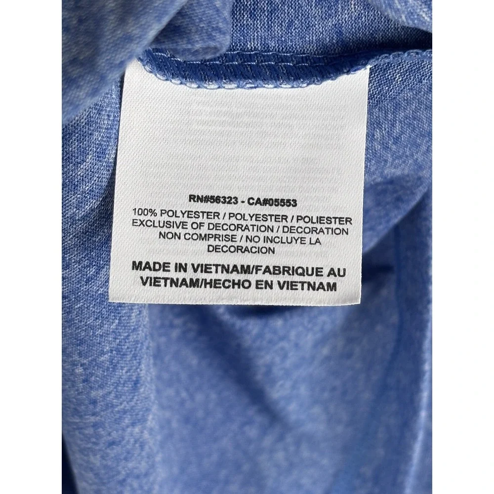 NWT NIKE Women's‎ Blue Dri-Fit Clarcor Golf Shirt Size M